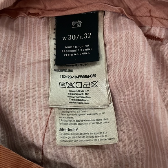 Scotch and Soda Mott Slim Chinos - Picture 3 of 6